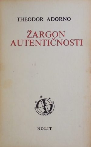 Adorno: Žargon autentičnosti