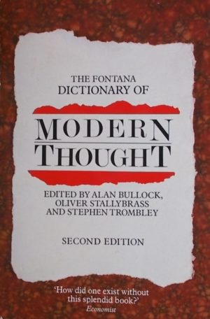 dictionary of modern thought