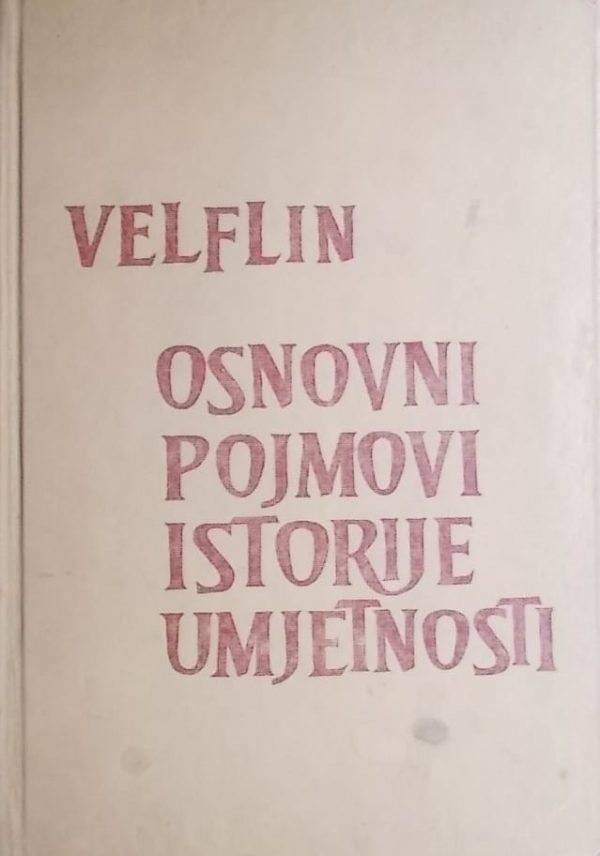 Velflin: Osnovni pojmovi istorije umjetnosti