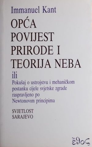 Kant: Opća povijest prirode i teorija neba