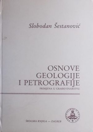 Šestanović: Osnove geologije i petrografije