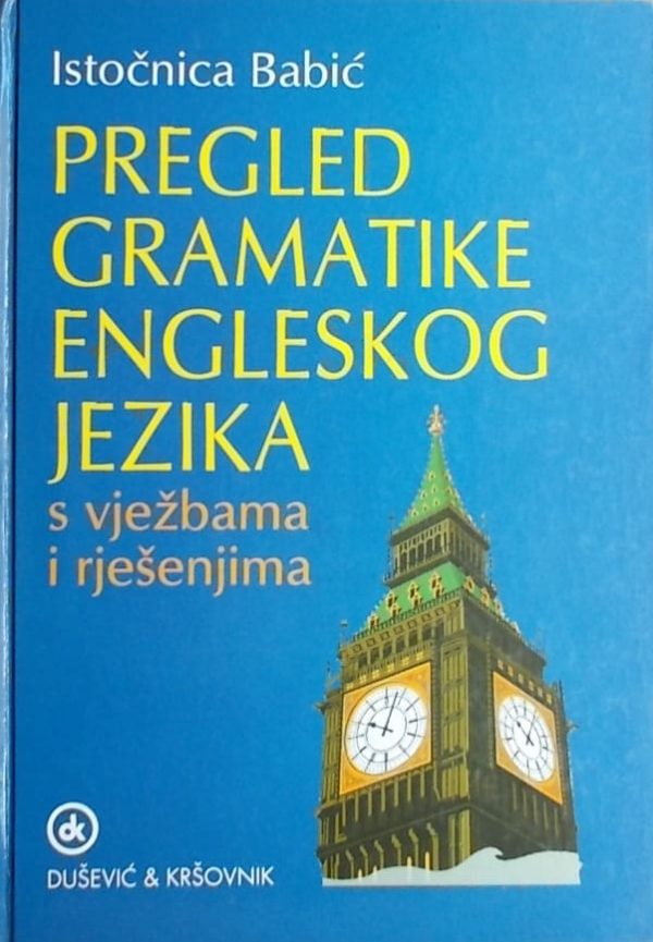 Babić: Pregled gramatike engleskog jezika