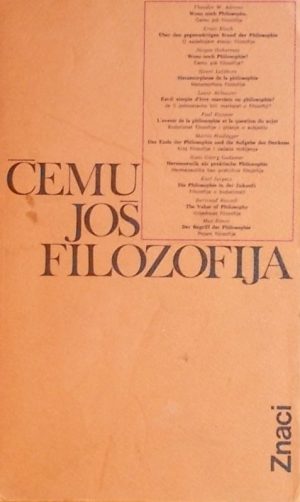 Čemu još filozofija