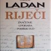 Ladan: Riječi: značenje, uporaba, podrijetlo