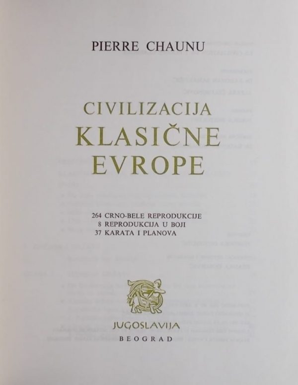 Chaunu-Civilizacija klasične Europe