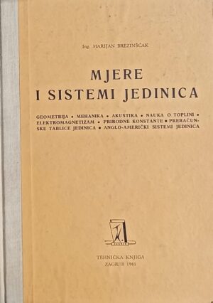 Brezinšćak: Mjere i sistemi jedinica