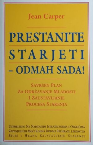 Carper: Prestanite starjeti - odmah sada