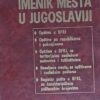 Imenik mesta u Jugoslaviji