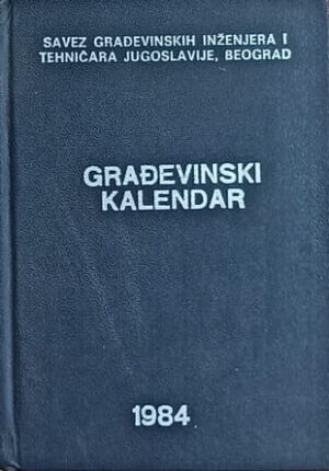 Građevinski kalendar 1984