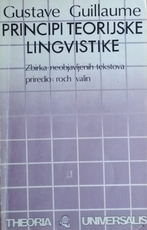 Guillaume: Principi teorijske lingvistike