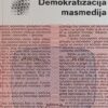 Plenković-Demokratizacija masmedija