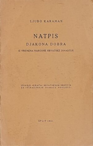 Karaman-Natpis djakona Dobra