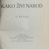 Bićanić: Kako živi narod: II. knjiga