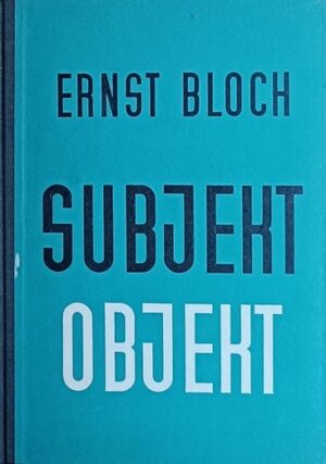 Bloch-Subjekt objekt