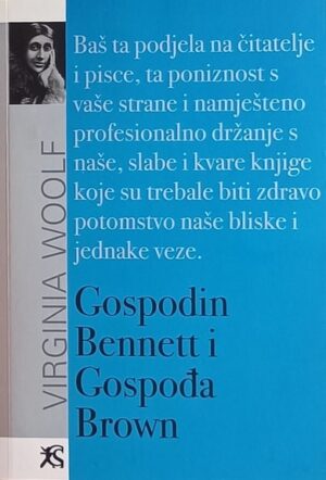 Woolf-Gospodin Bennett i Gospođa Brown