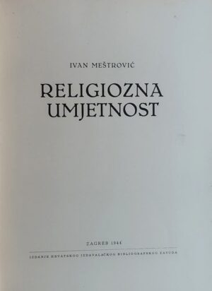 Meštrović-Religiozna umjetnost