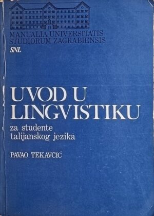 Tekavčić-Uvod u lingvistiku