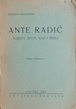 Kranjčević: Ante Radić