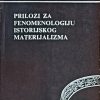 Markuze: Prilozi za fenomenologiju istorijskog materijalizma