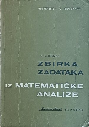 Berman: Zbirka zadataka iz matematičke analize