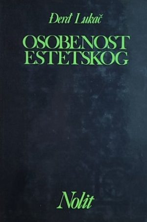 Lukač-Osobenost estetskog