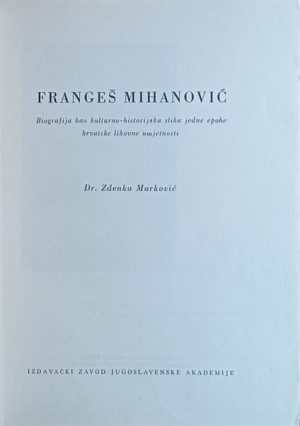 Marković-Frangeš Mihanović