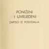 Dostojevski-Poniženi i uvrijeđeni