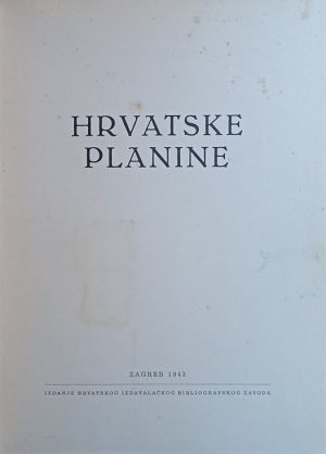 Hrvatske planine