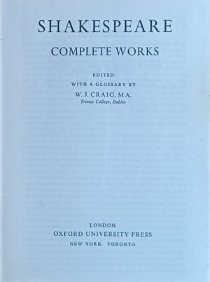 Shakespeare-Complete Works