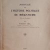 Sišić-Abrege de lhistoire politique de Rieka Fiume