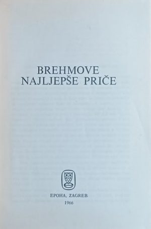 Brehmove najljepše priče