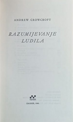 Crowcroft-Razumjevanje ludila