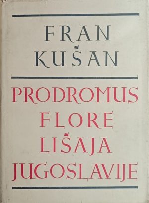 Kušan-Prodromus flore lišaja Jugoslavije