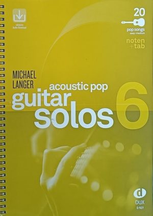 Langer-Acoustic pop guitar solos 6