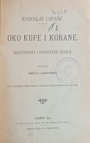 Lopašić-Oko Kupe i Korane