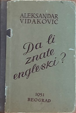 Vidaković-Da li znate engleski