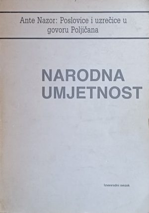 Nazor: Poslovice i uzrečice u govoru Poljičana